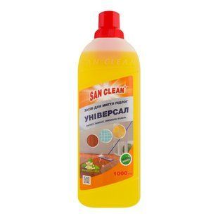 Засіб для миття підлоги з ароматом бергамоту Універсал San Clean, 1 кг 3056360 фото