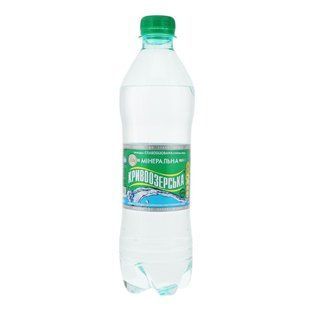 Вода слабогазована Кривоозерська, 0.5 л 1832940 фото