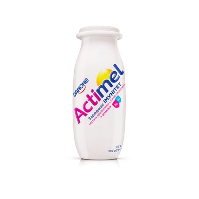 Продукт кисломолочний 1.5% солодкий Actimel п/пл 100г 1553310 фото