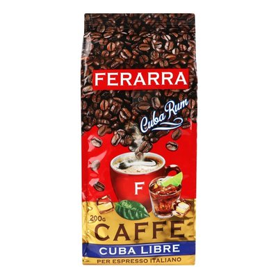 Кава у зернах Ferarra Caffe Cuba Libre, 200 г 3144440 фото