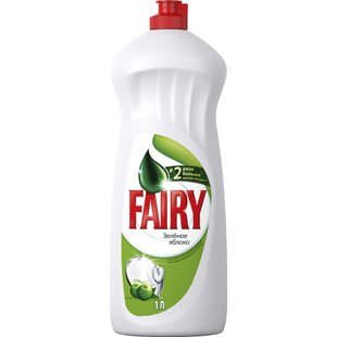 Засіб для миття посуду Зелене яблуко Fairy, 1 л 3898730 фото