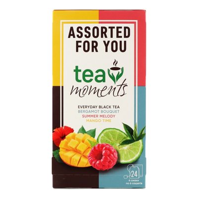 Набір пакетованого чаю Tea Moments Assorted for You, 24 шт/пак 3870790 фото