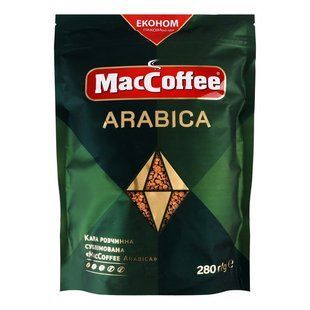 Кава розчинна Arabica MacCoffee, 280 г 4210390 фото