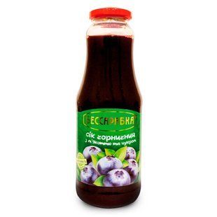 Сок Черничный с мякотью и сахаром Бессарабка, 1 л 2505130 фото