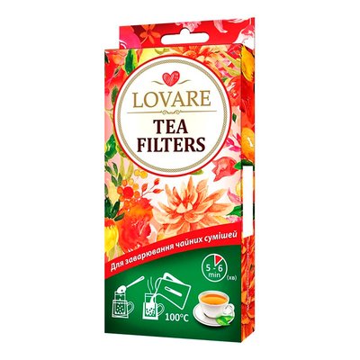 Lovare Фільтр-пакети Tea Filters для заварювання чаю, 50 шт 2854970 фото