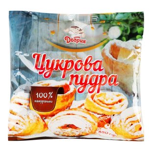 Цукрова пудра Добрик, 350 г 2239900 фото