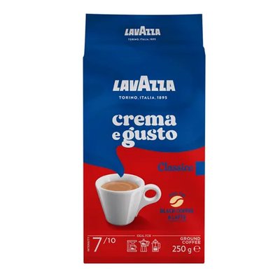 Кофе молотый Lavazza Crema Gusto, 250 г 177520 фото