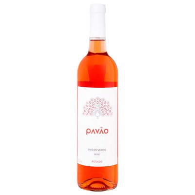 Вино рожеве напівсухе Vinho Verde Rose Pavao,0.75л 4141420 фото