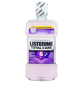 Ополіскувач для порожнини рота 6 в1 Total Care Listerine, 600 мл 3967940 фото