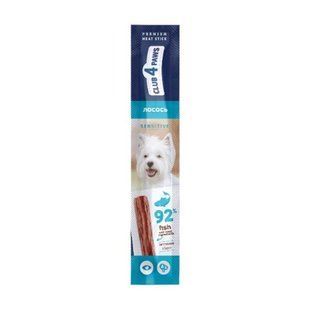 Ласощі для собак Salmon Sensitive Meat Stick Premium Club 4 Paws, 12 г 3029590 фото