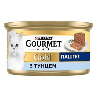 Корм для котів Паштет з тунцем ж/б Gold Gourmet, 85 г 1859920 фото