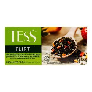 Чай пакетований зелений Flirt Tess, 25 шт/уп. 2452800 фото