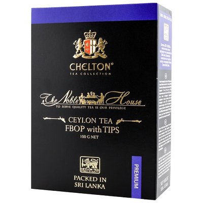 Чай черный цейлонский листовой Fbop The Noble House Chelton, 100 г 3502940 фото