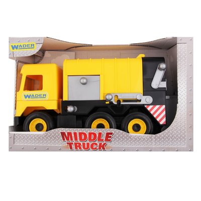 Іграшка для дітей від 3років №39492 Garbage truck Middle truck Wader 1шт 3236190 фото