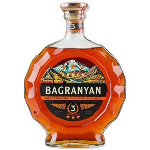 Бренди ординарный Армен Багранян 3 года Armen Bagranyan, 0.5 л 4740860 фото
