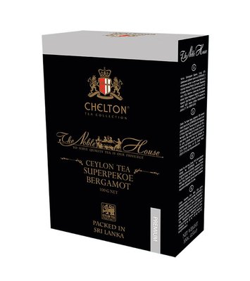 Чай чорний цейлонський листовий Super Pekoe The Noble House Chelton, 100 г 3502920 фото