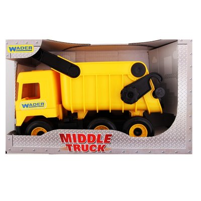 Іграшка для дітей від 3років №39490 Tip-lorry Middle truck Wader 1шт 3236170 фото
