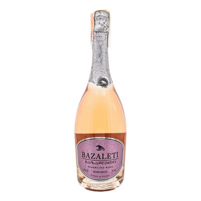 Вино ігристе рожеве брют Bazaleti, 0.75 л 3245540 фото