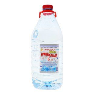 Вода слабогазована Кривоозерська, 6 л 1994280 фото