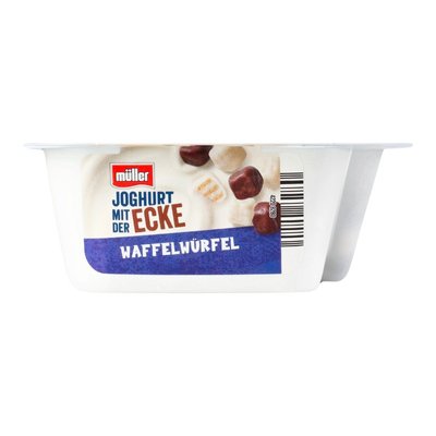 Йогурт 5.4% зі шматочками вафель глазурованих шоколадом Muller, ст 150г 4222920 фото