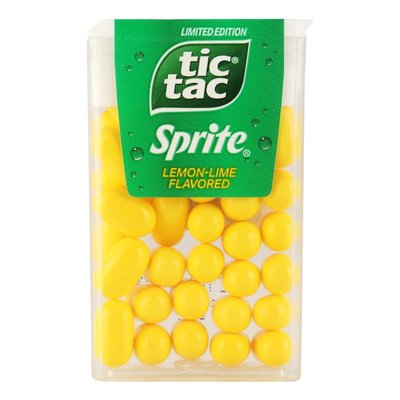 Драже со вкусом лимона и лайма Sprite Tic Tac, 18г 4190680 фото