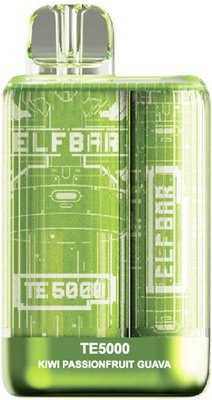 Електронна сигарета одноразова Elf Bar TE5000 13.5мл. 5% Ків Мрк Гуа М НО 4089430 фото