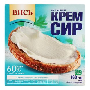 Крем-сир 60% Вись, 160 г 3688020 фото