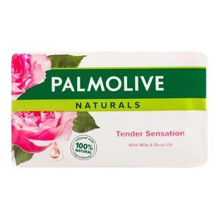 Мило тверде Milk&Rose oil Tender sensation Naturals Palmolive, 150г 4377140 фото