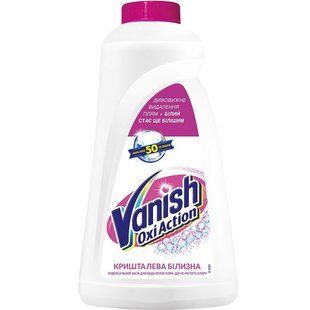Засіб для виведення плям Кришталева білизна Oxi Action Vanish, 1 л 2520680 фото