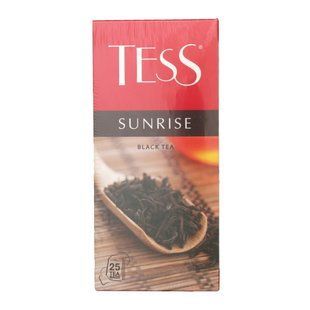 Чай пакетований чорний Sunrise Tess, 25 шт/уп. 2450620 фото