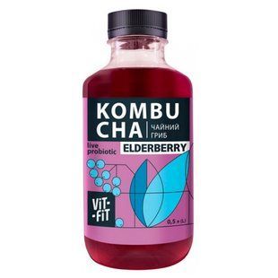 Напій Kombucha Elderberry Vit-Fit, 0.5 л 3852540 фото