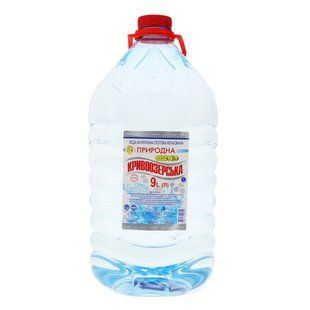 Вода слабогазована Кривоозерська, 9 л 1997680 фото