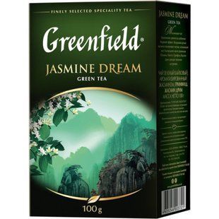 Чай листовий зелений Jasmin Dream Greenfield, 100 г 2977980 фото