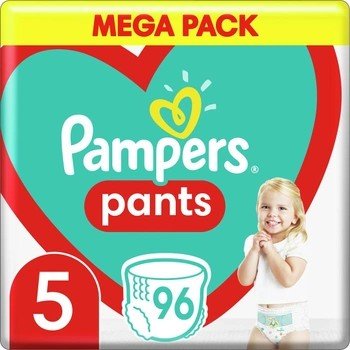 Трусики-підгузники для дітей 12-17кг Pants Junior мега упаковка Pampers, 96 шт 4069000 фото