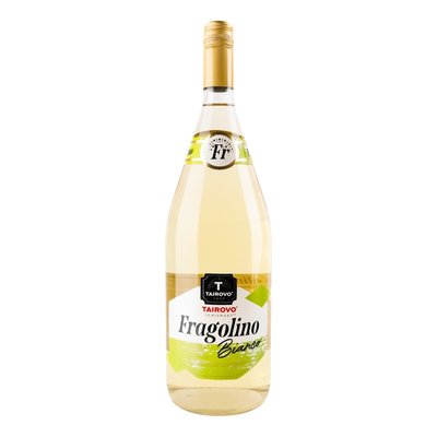 Напій винний слабоалкогольний збродженний ігристий напівсолодкий білий Fragolino Tairovo, 1.5 л 4257510 фото
