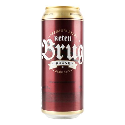 Пиво темне ж/б Keten Brug Brune Elegant, 0.5 л 4019850 фото