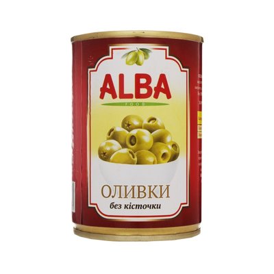 Оливки без кiсточки Alba food, 280 г 4148320 фото