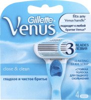 Картридж змінний для станка жіночий Venus Gillette, 4 шт 180050 фото