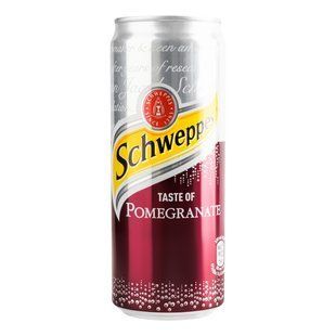 Напиток газированный Pomegranate ж/б Schweppes, 0.33 л 3319470 фото