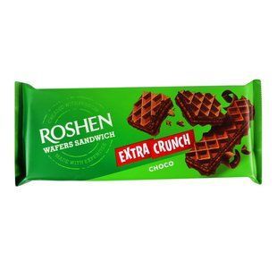 Вафли Choco Wafers Sandwich Extra Crunch Roshen, 142 г 4127580 фото