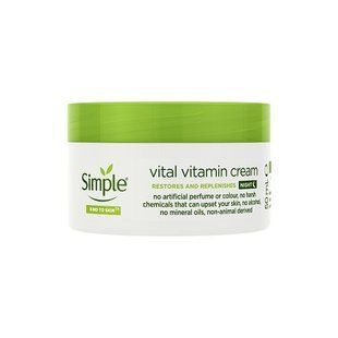 Крем для обличчя нічний вітамінний Kind to skin Simple 50 мл 3940390 фото