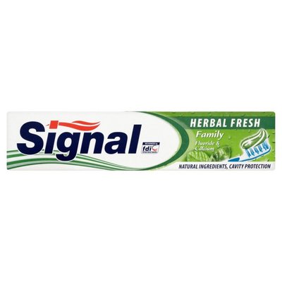 Зубна паста природна свіжість для всієї родини Signal, 75 мл 3843340 фото