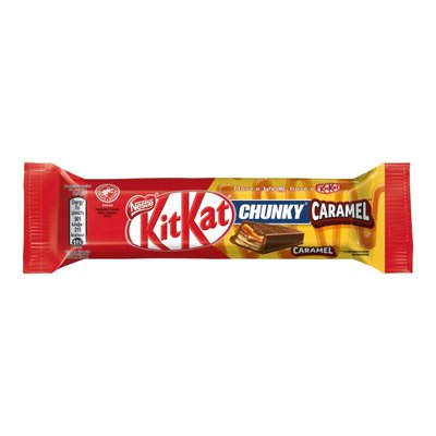 Вафли в молочном шоколаде с карамельной начинкой Chunky Kit Kat, 43.5 г 3885290 фото