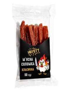 М'ясна соломка Класична Hrystt, 50г 4776460 фото