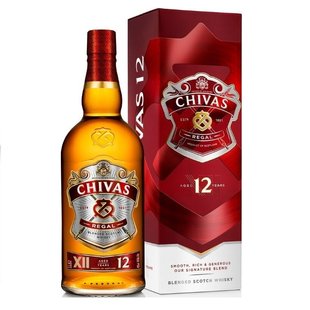 Віскі 12 років витримки Chivas Regal, 1 л 412284 фото