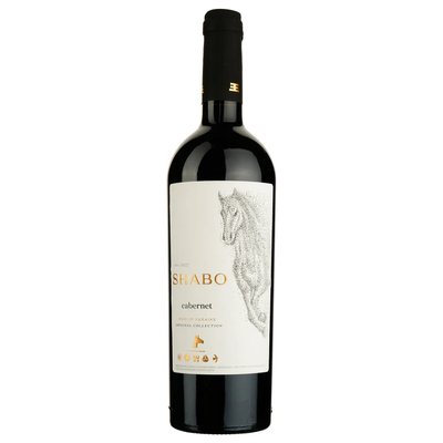 Вино червоне сухе Shabo Каберне Original collection, 0.75 л 1800210 фото