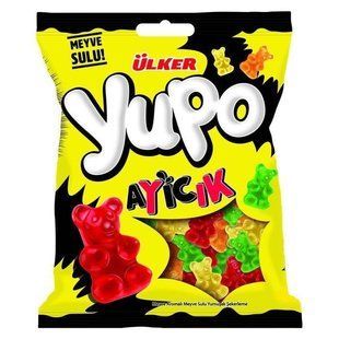 Желейные конфеты Yupo медвежонок Ulker м/у , 80 г 4370820 фото