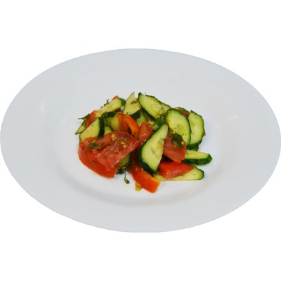 Салат зі свіжих овочів, 100 г 3095780 фото