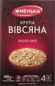 Крупа овсяная плющенная Жменька к/у 4*50г 2921940 фото