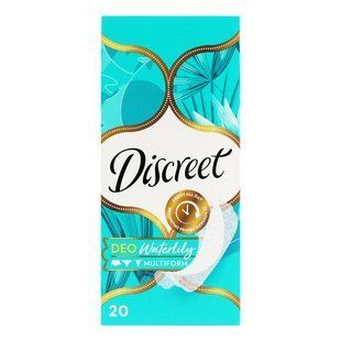 Прокладки гігієнічні щоденні Deo Water Lily Discreet, 20 шт/уп. 535094 фото